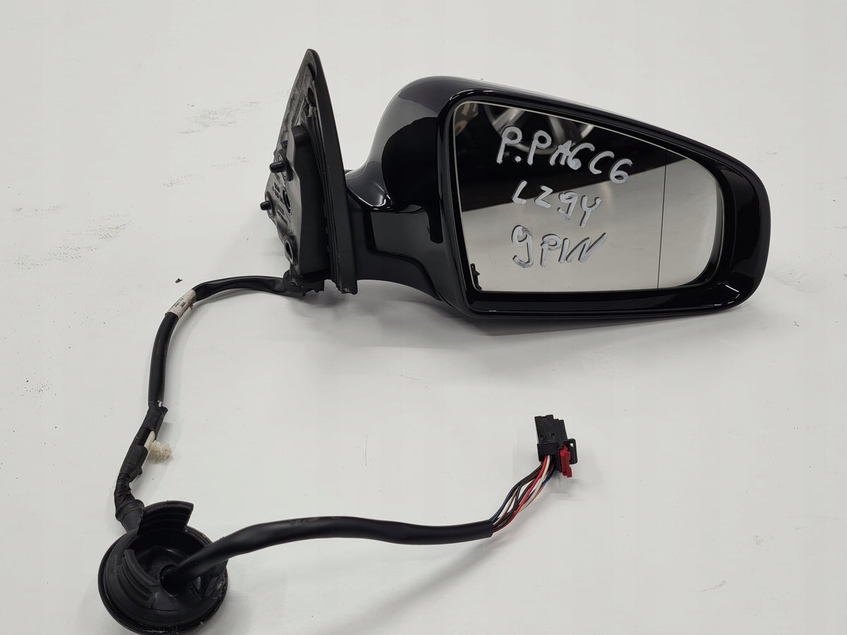 AUDI A6 C6 MIRROR RIGHT 9PIN LZ9Y ENGLISH