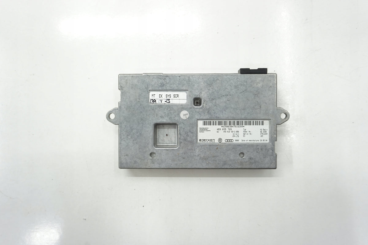 AUDI A6 C6 MODULE DRIVER MMI 4E0035729