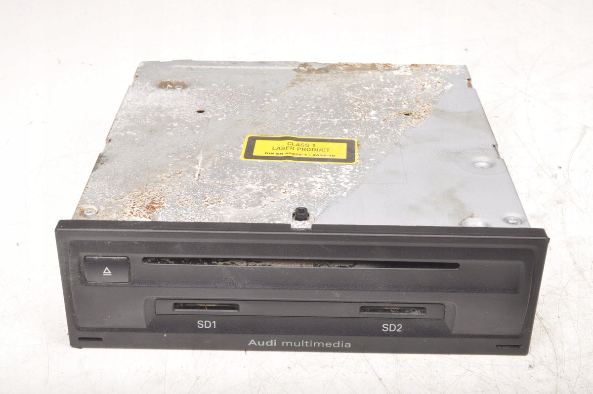 AUDI A6 C6 NAVIGATION PLATE READER 4E0035666F