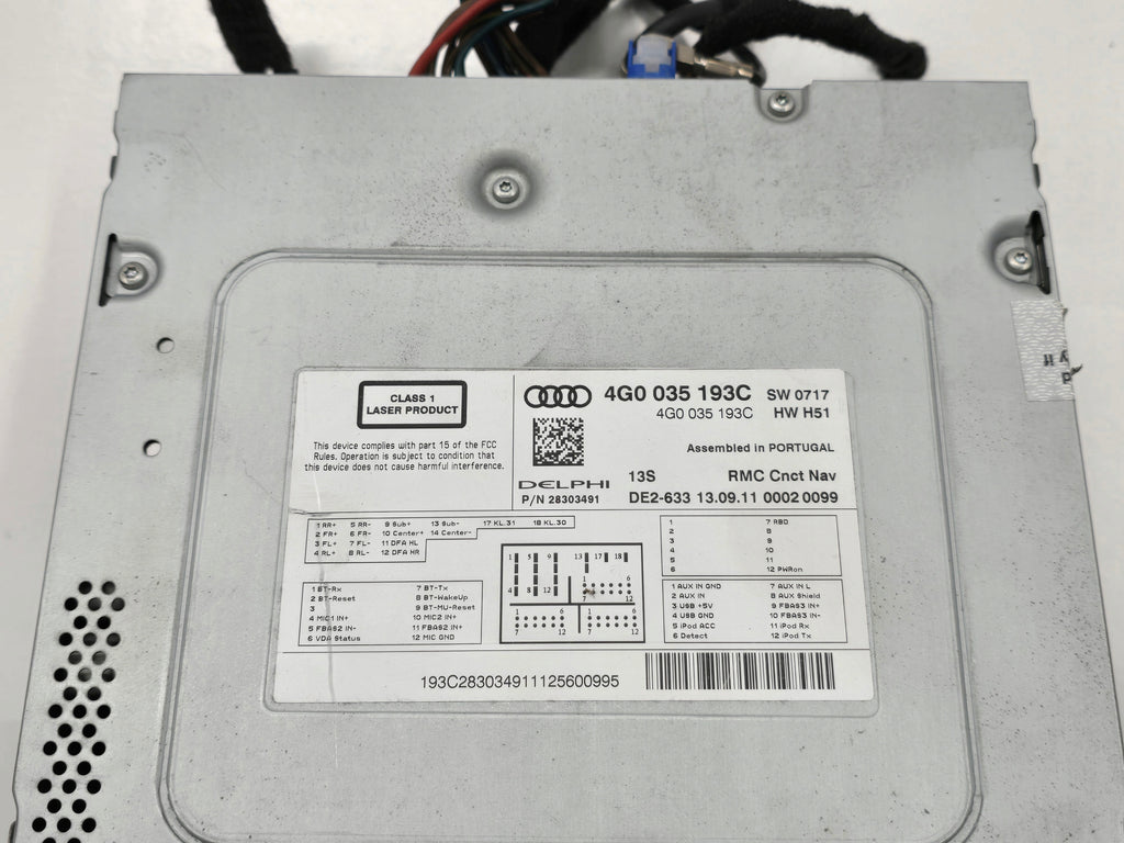 AUDI A6 C7 11R READER MMI NAVIGATION MULTIMEDIA 4G0035193C