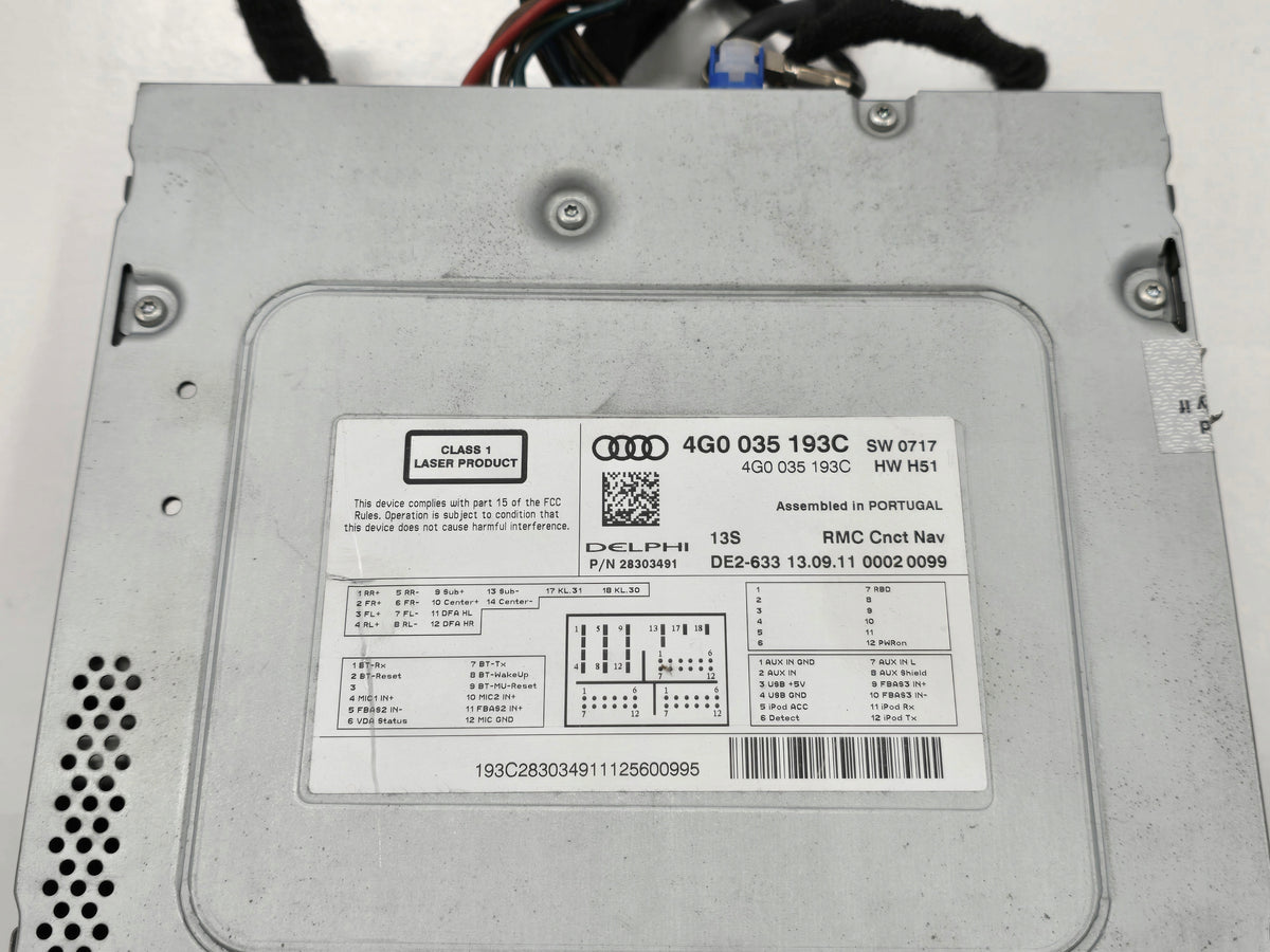 AUDI A6 C7 11R READER MMI NAVIGATION MULTIMEDIA 4G0035193C