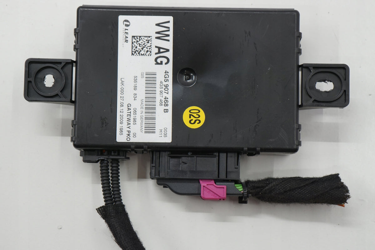 AUDI A6 C7 12R GATEWAY CONTROLLER MODULE 4G5907468B
