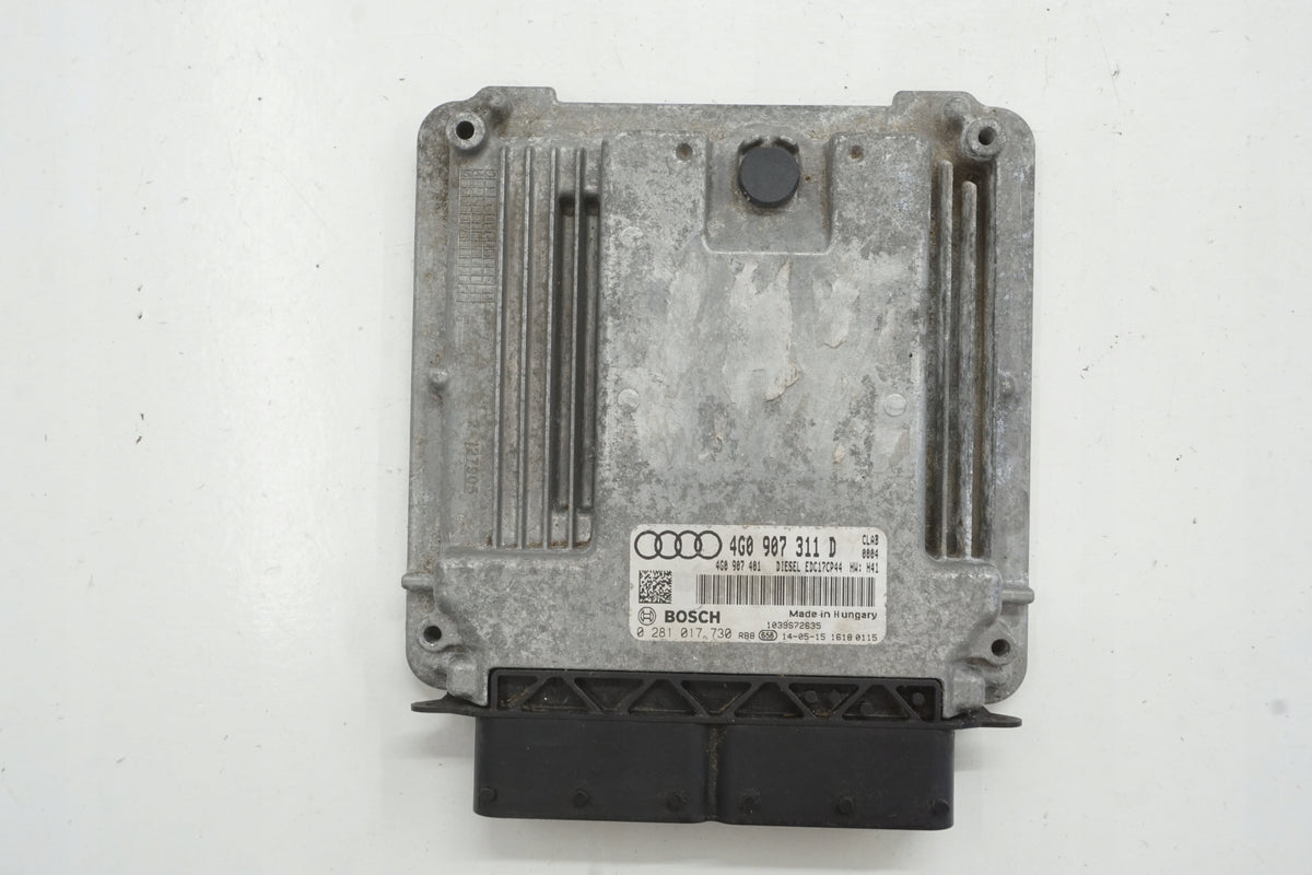 AUDI A6 C7 14R ENGINE CONTROLLER 3.0TDI 4G0907311D