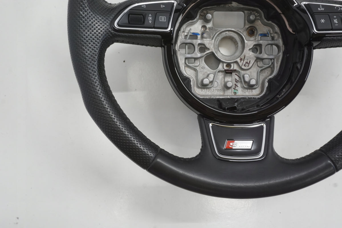 AUDI A6 C7 14R THREE-SPOKE STEERING WHEEL S-LINE 8X0419091L