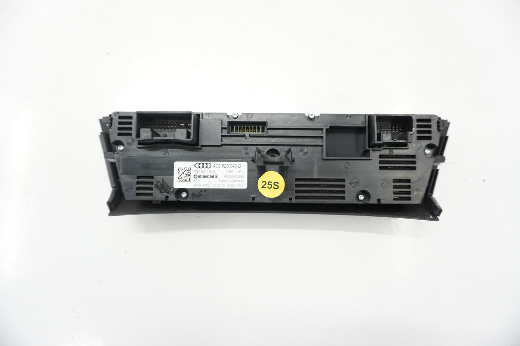AUDI A6 C7 AIR CONDITIONING PANEL 4G0820043G