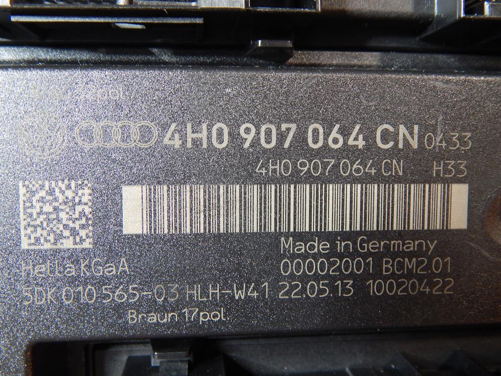 AUDI A6 C7 COMFORT CONTROLLER 4H0907064CN