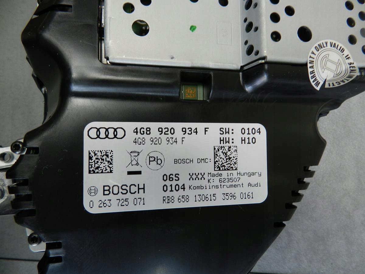 AUDI A6 C7 COUNTER CLOCKS 4G8920934F