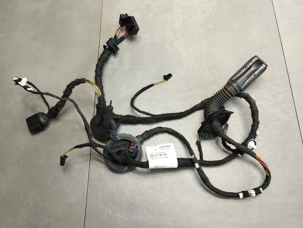 AUDI A6 C7 DOOR HARNESS LEFT REAR 4G5971687BH
