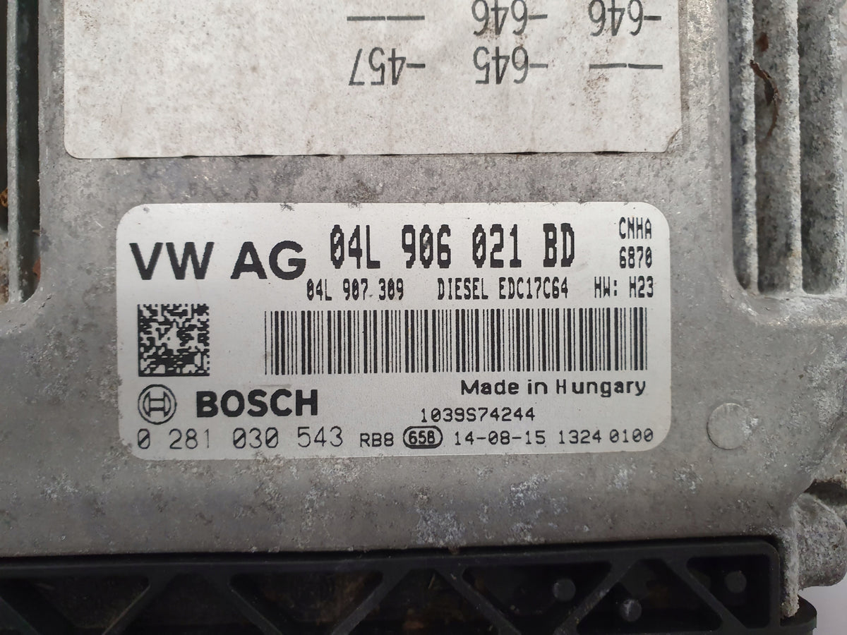 AUDI A6 C7 ENGINE CONTROLLER 2.0TDI 04L906021BD