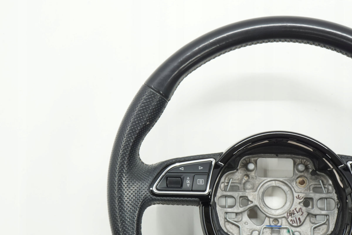 AUDI A6 C7 LIFT 15R S-LINE STEERING WHEEL THREE-ARM MULTIFUCTION 8X0419091L