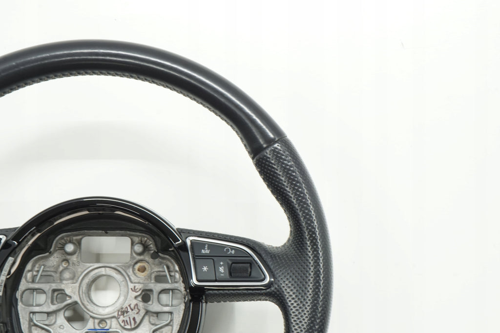 AUDI A6 C7 LIFT 15R S-LINE STEERING WHEEL THREE-ARM MULTIFUCTION 8X0419091L