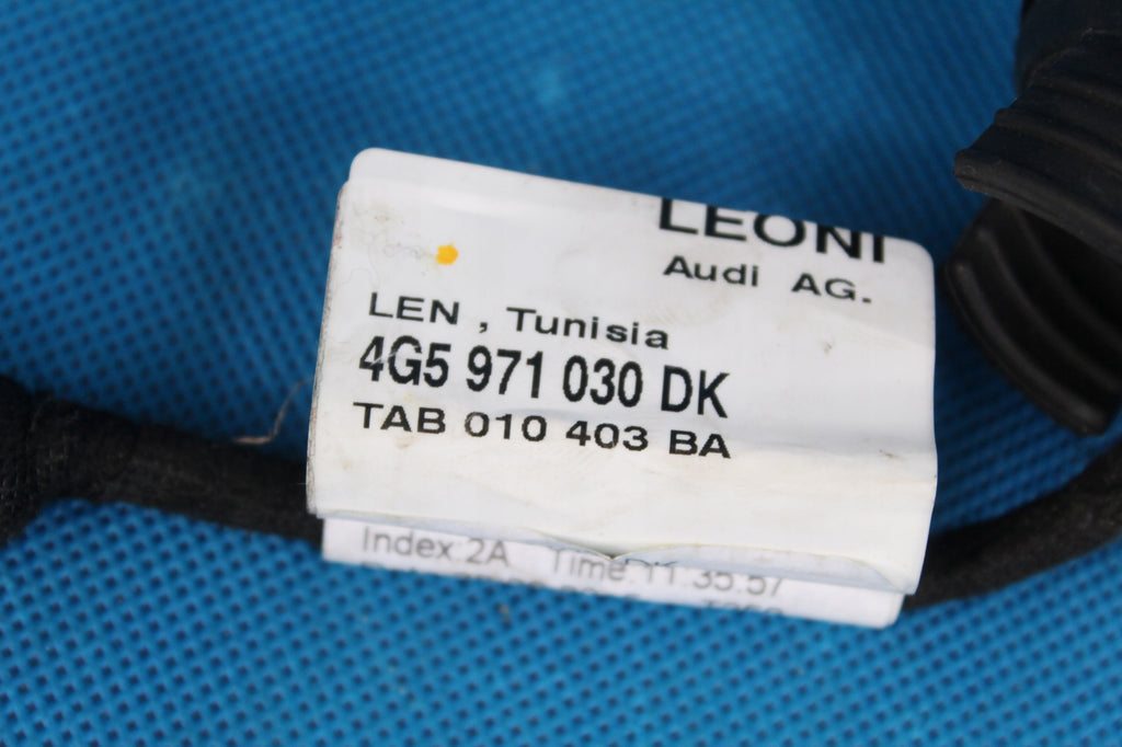 AUDI A6 C7 LIFT DOOR HARNESS FRONT RIGHT 2016R 4G5971030DK KD5