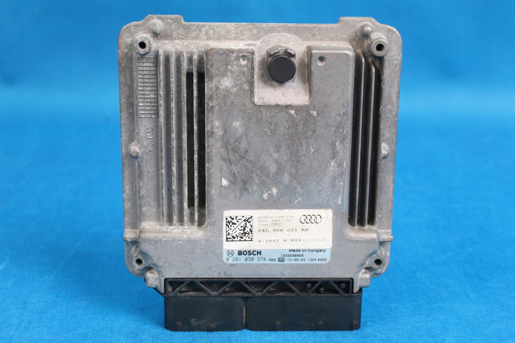 AUDI A6 C7 LIFT ENGINE COMPUTER 2.0 TDI LEGAL 04L906021BP 0281030374 2016R