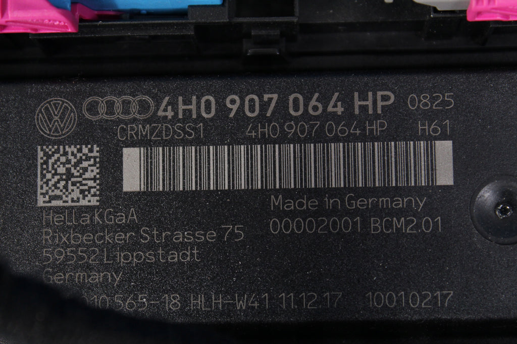 AUDI A6 C7 LIFT MODULE BCM2 4H0907064HP LEGAL 2017R