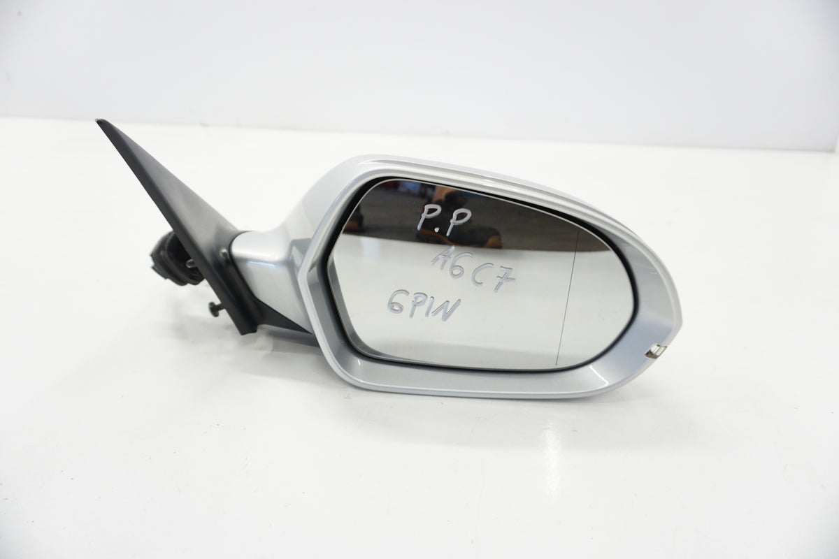AUDI A6 C7 MIRROR RIGHT 6PIN LX7W ENGLISH