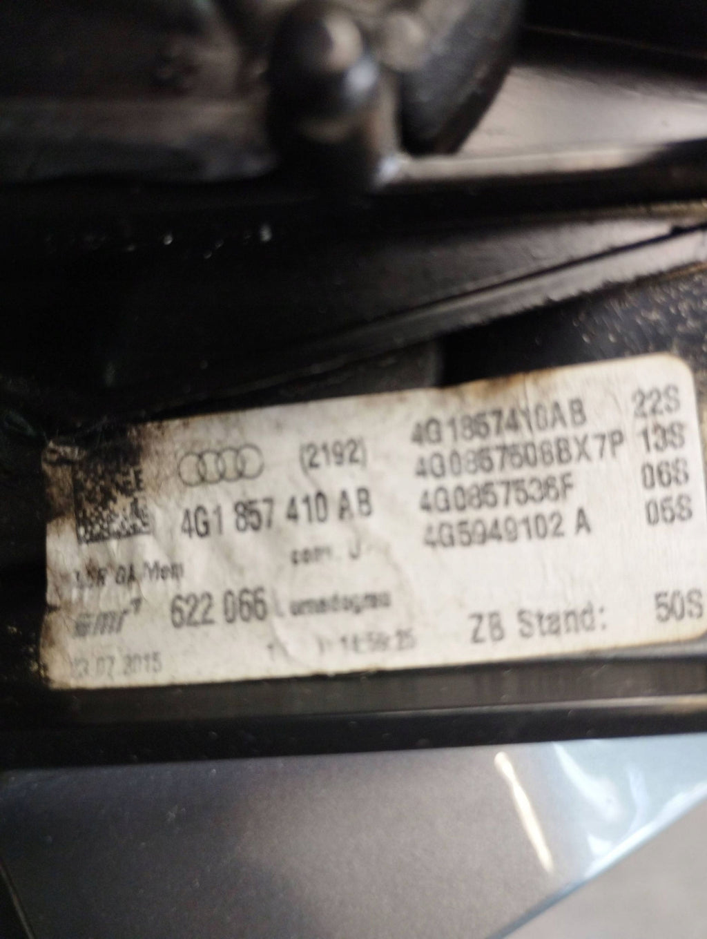 AUDI A6 C7 MIRROR RIGHT LX7P 12 PIN