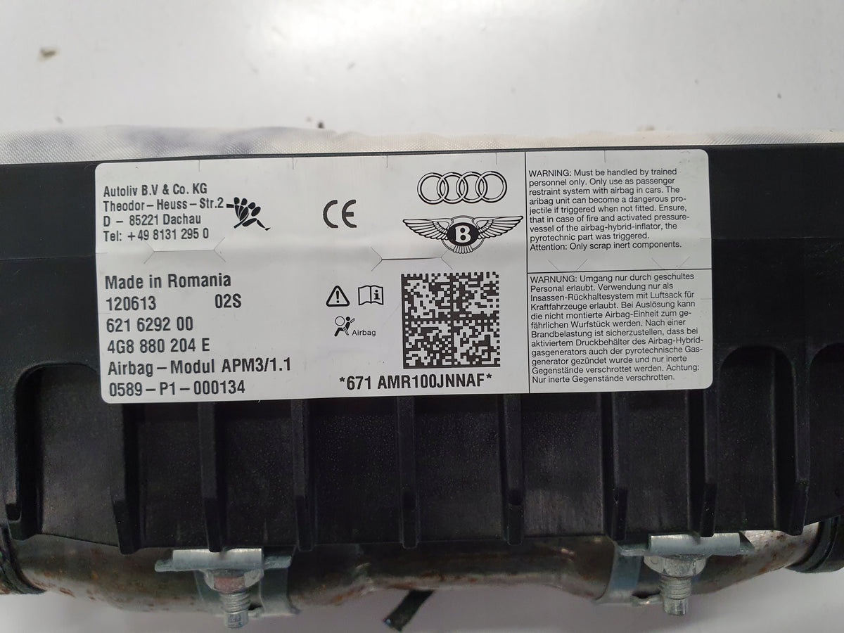 AUDI A6 C7 PASSENGER AIRBAG CUSHION 4G8880204E