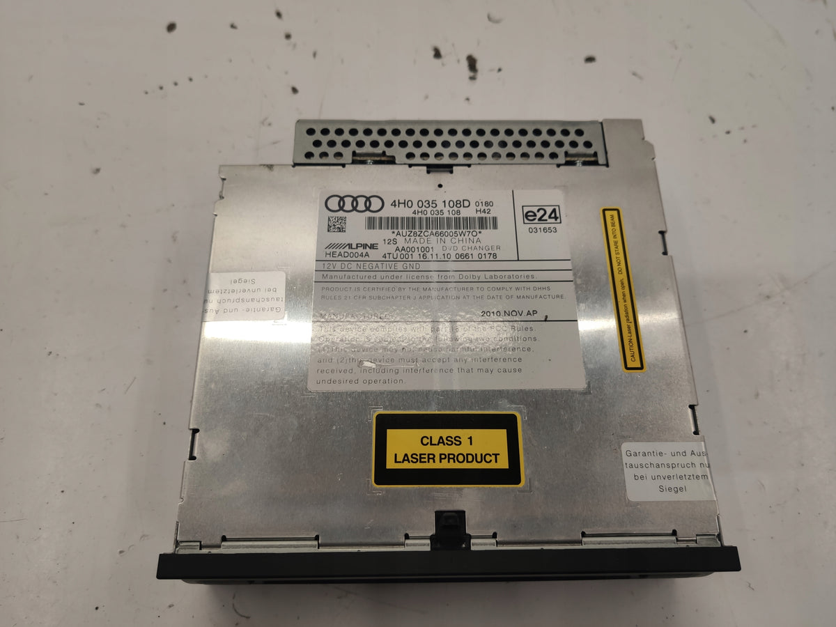 AUDI A6 C7 READER DVD CHANGER 4H0035108D