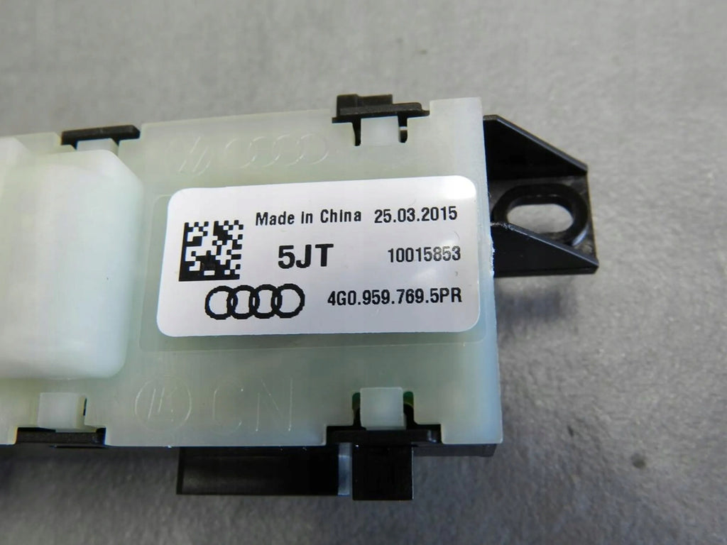 AUDI A6 C7 SEAT MEMORY SWITCH 4G0959769