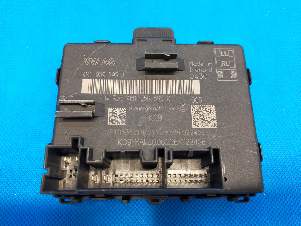 AUDI A6 C8 4K 2023R SEDAN S-LINE DOOR MODULE RIGHT REAR 4M1959595J