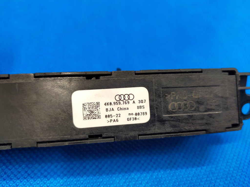 AUDI A6 C8 4K 2023R SEDAN S-LINE SEAT MEMORY BUTTON LEFT FRONT
