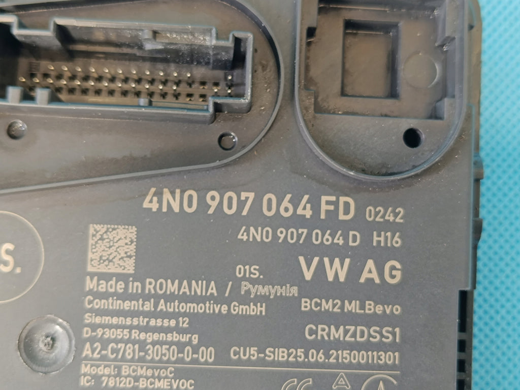 AUDI A6 C8 QUATTRO 2.0TDI 150KW 2022R COMFORT MODULE 4N0907064FD 4N0907064D