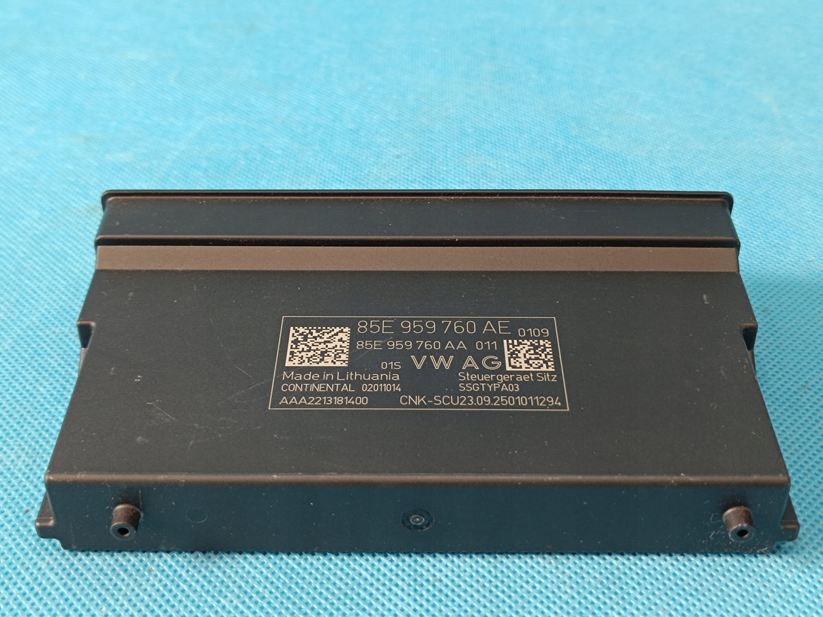 AUDI A6 C9 AVANT 2.0 TDI 150KW 4x4 2026R SEAT CONTROLLER MODULE 85E959760AE