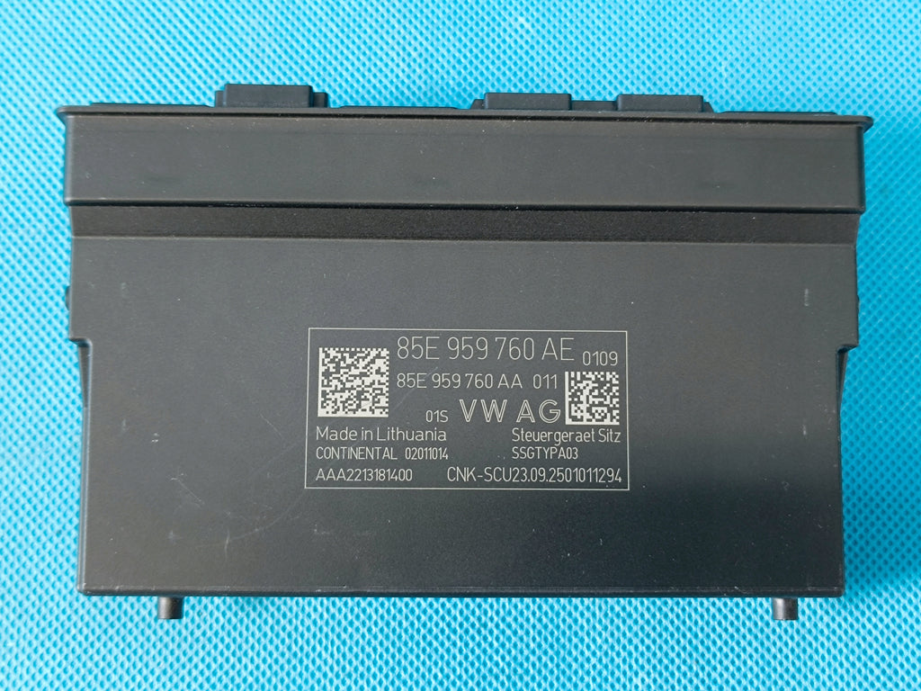 AUDI A6 C9 AVANT 2.0 TDI 150KW 4x4 2026R SEAT CONTROLLER MODULE 85E959760AE