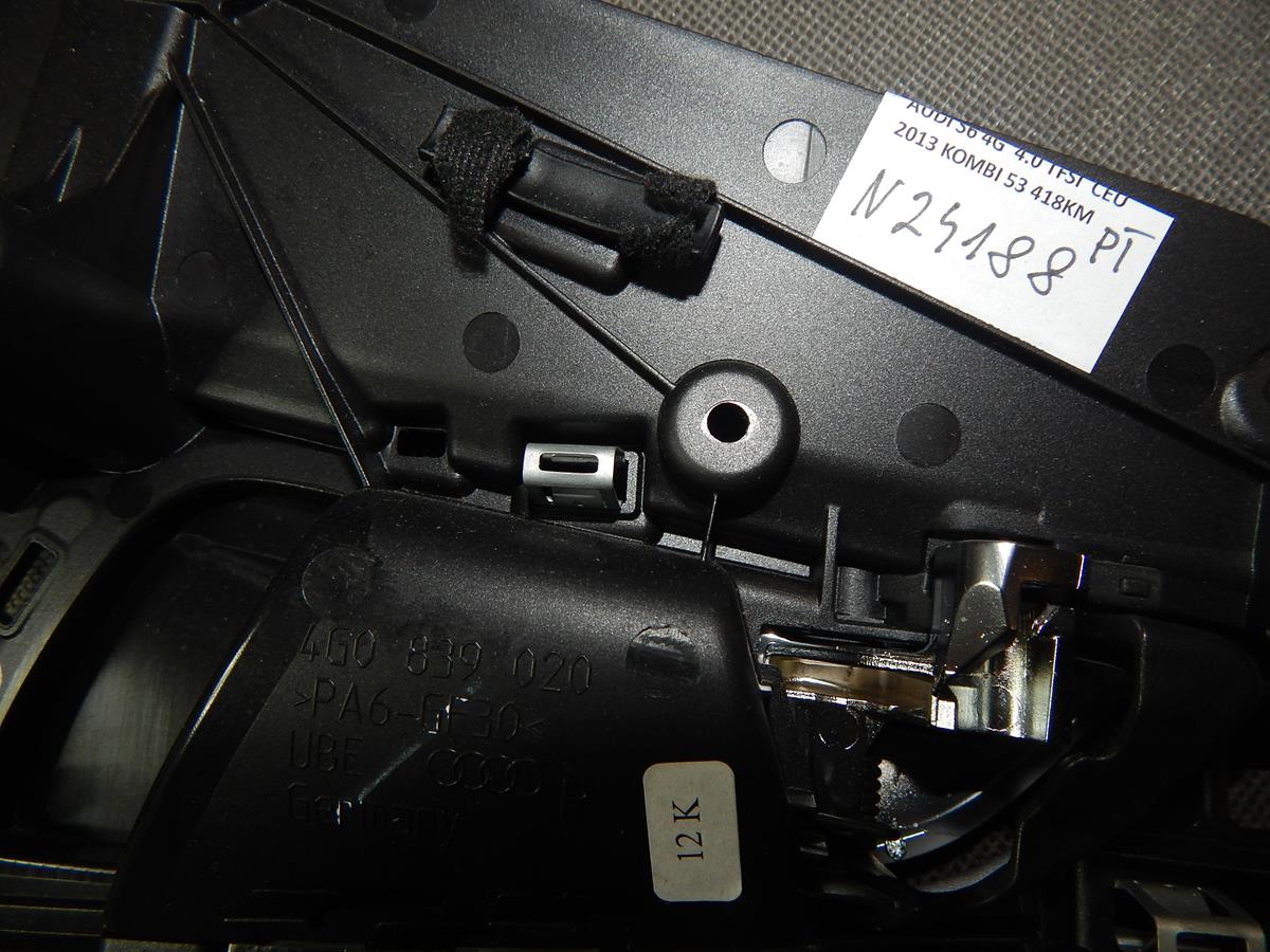 AUDI A6 S6 INTERIOR DOOR HANDLE RIGHT REAR 4G0839020