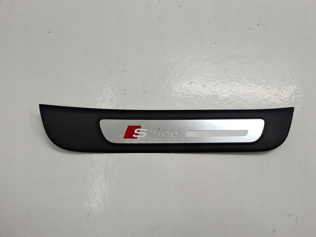 AUDI A7 4G S-LINE STRIP THRESHOLD OVERLAY RIGHT REAR 4G8853376B