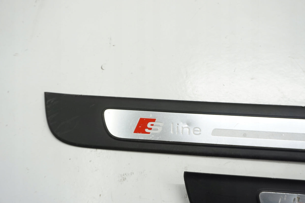 AUDI A7 4G S-LINE THRESHOLD OVERLAY STRIPS SET 4G8853373B