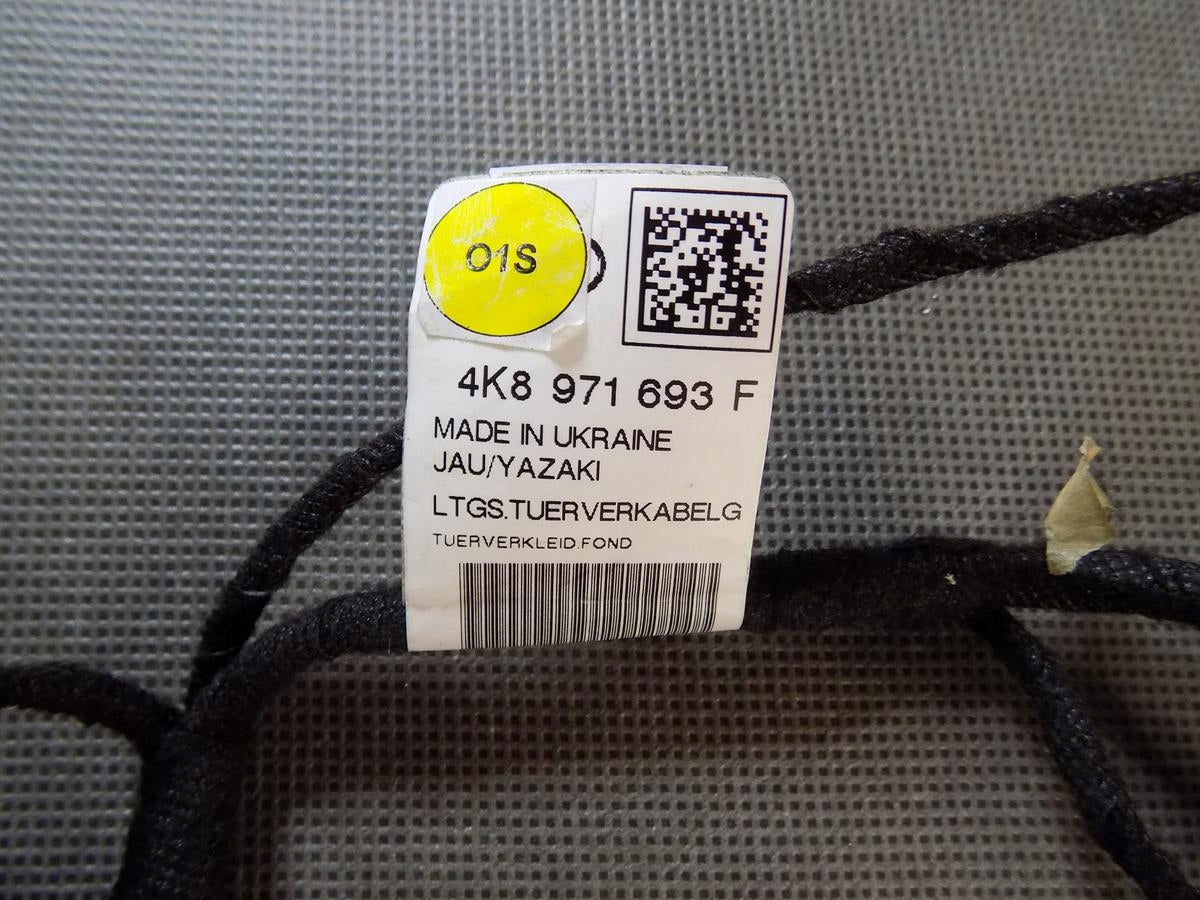 AUDI A7 4K DOOR UPHOLSTERY HARNESS LEFT REAR