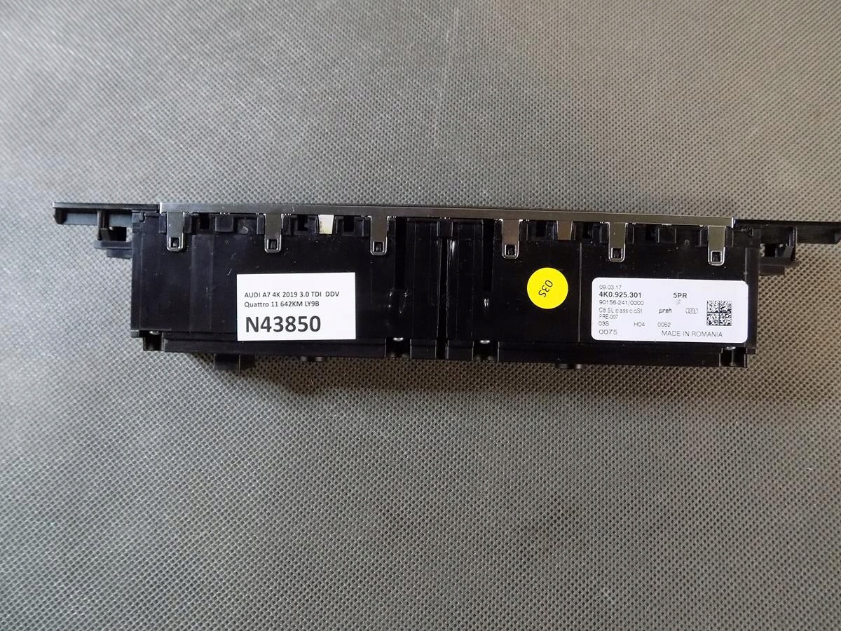 AUDI A7 4K EMERGENCY PANEL SWITCH 4K0925301