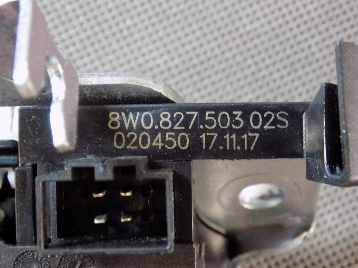 AUDI A8 4N D5 FLAP LOCK 8W0827503