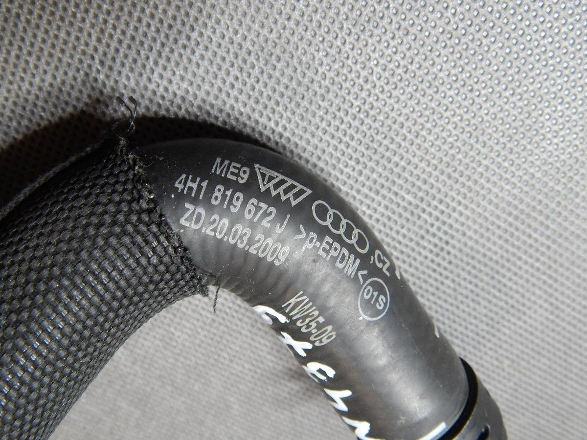 AUDI A8 D4 4H WATER HOSE 4H1819672J