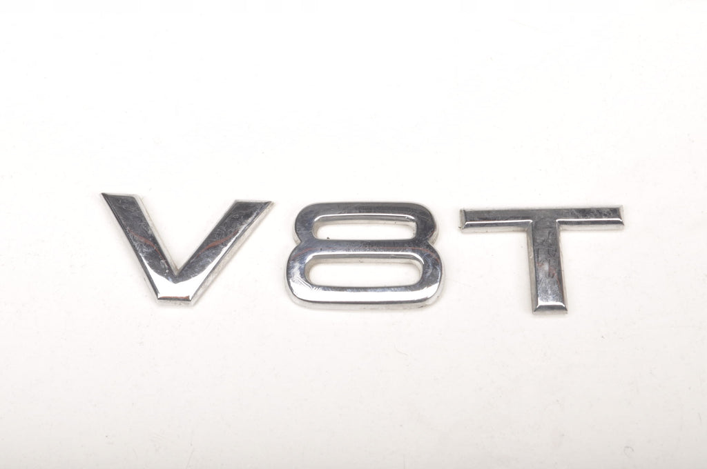 AUDI A8 D4 BADGE LOGO FENDER EMBLEM V8T