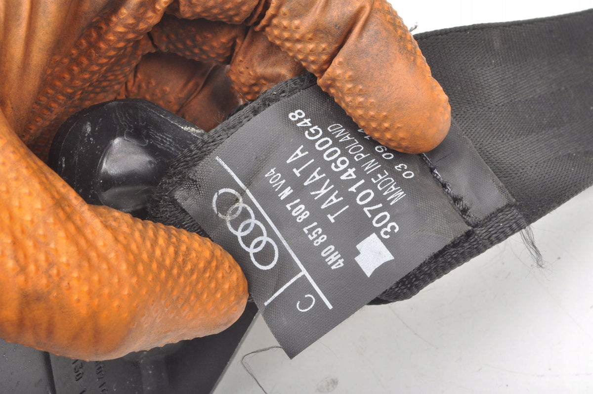 AUDI A8 D4 BELT REAR CENTER 4H0857807N LIFT LONG