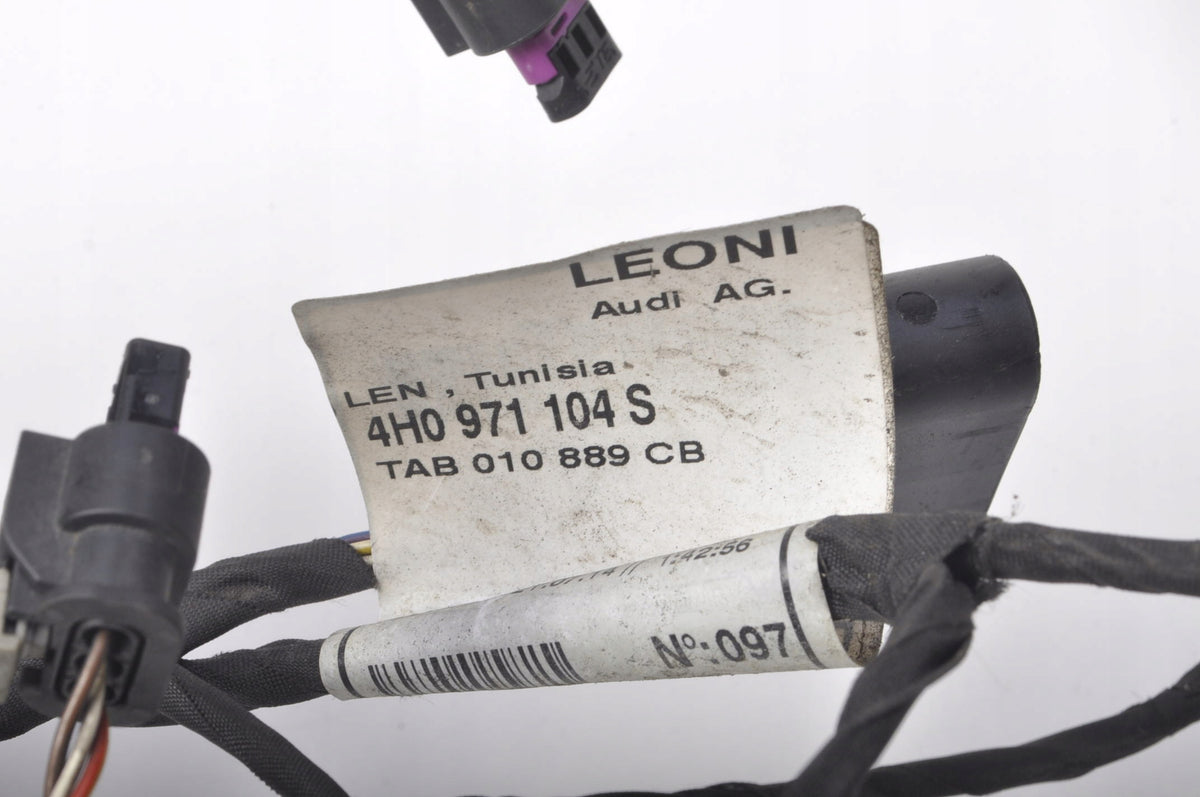 AUDI A8 D4 BUNDLE CABLES PARKTRONIC PDC 4H0971104S