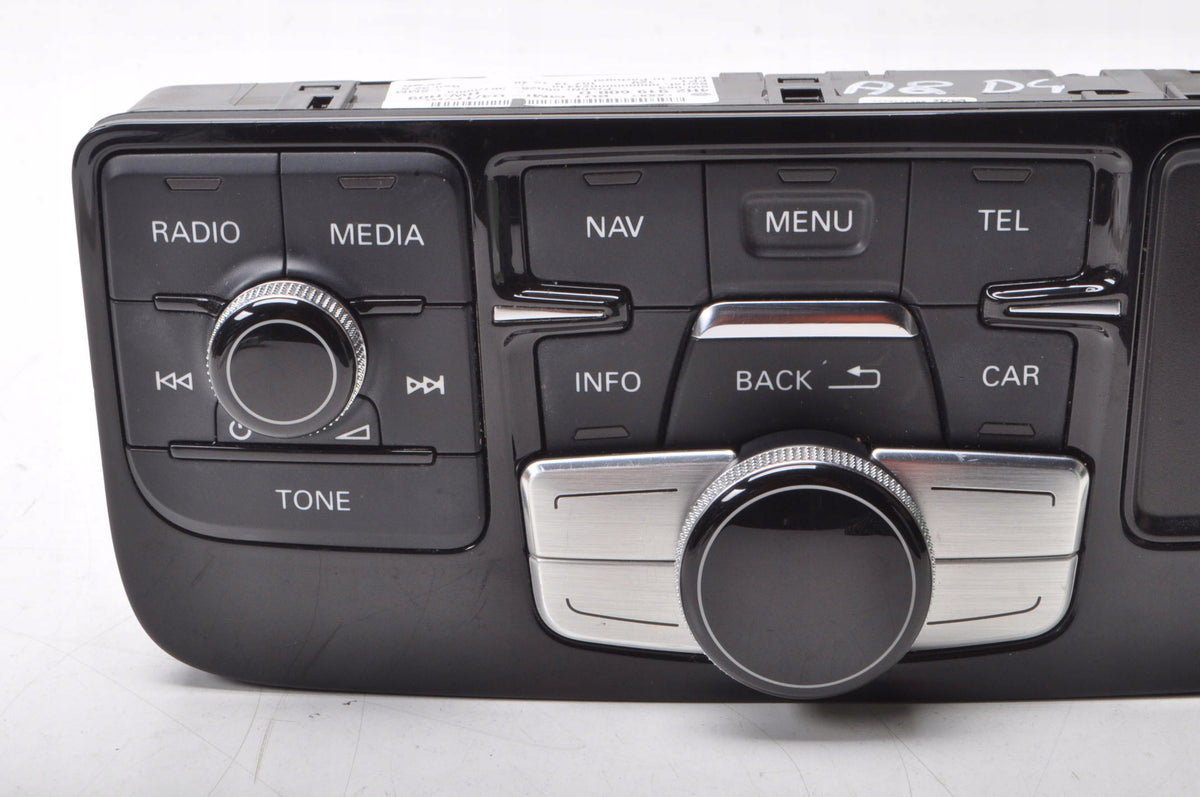 AUDI A8 D4 CENTER RADIO CONTROL PANEL 4H2919600D