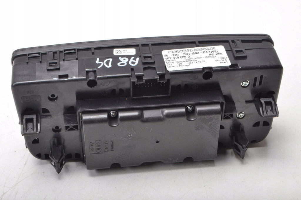 AUDI A8 D4 CENTER RADIO CONTROL PANEL 4H2919600D