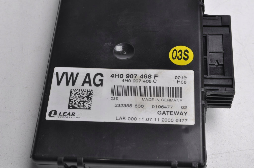 AUDI A8 D4 LONG MODULE GATEWAY CONTROLLER 4HO907468F