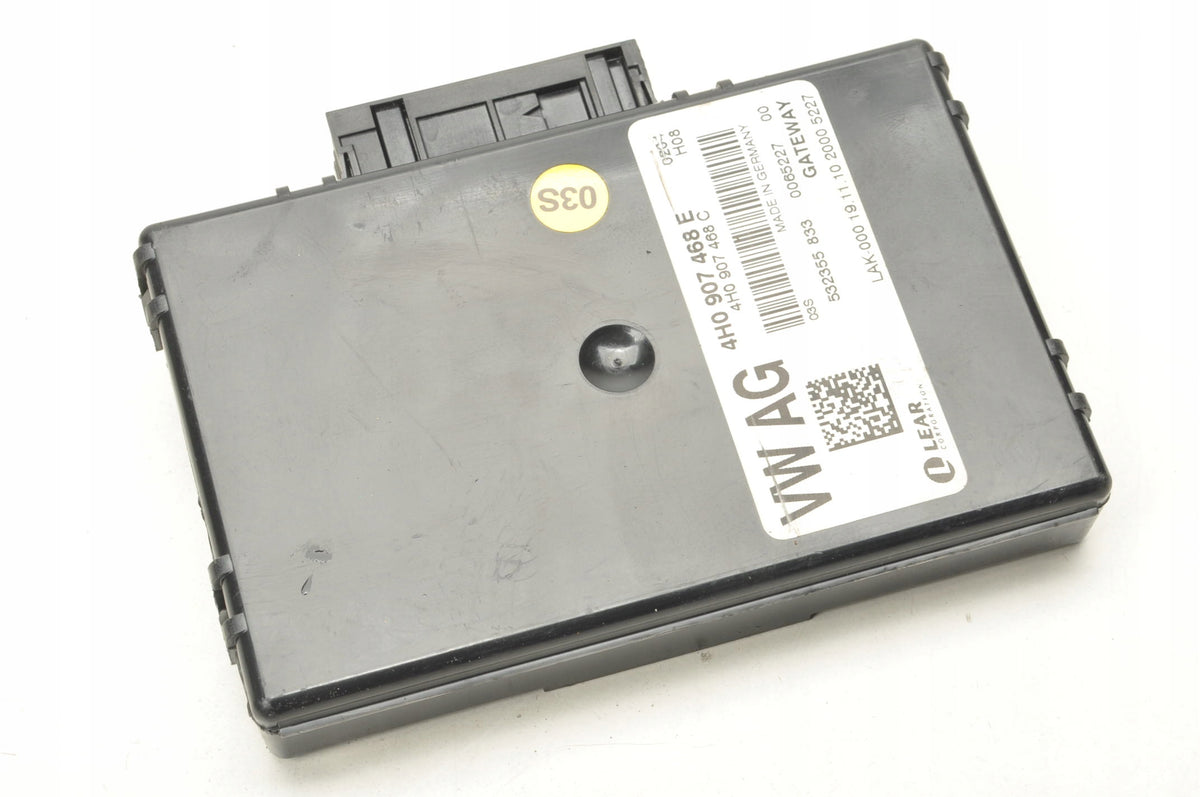 AUDI A8 D4 MODULE GATEWAY CONTROLLER 4H0907468E SEDAN