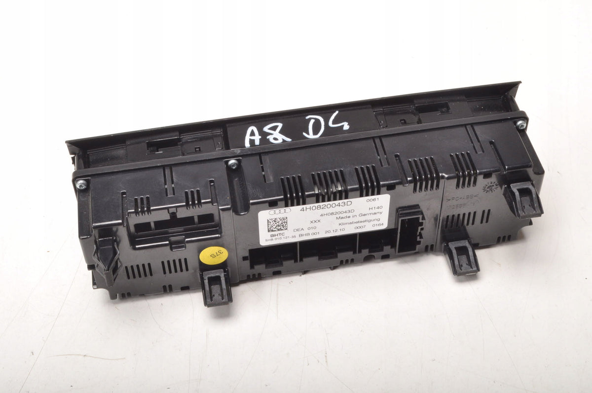 AUDI A8 D4 PANEL AIR CONDITIONING SWITCH 4H0820043D