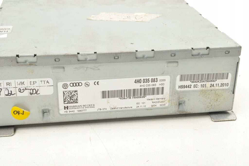AUDI A8 D4 RADIO TUNER 4H0035083