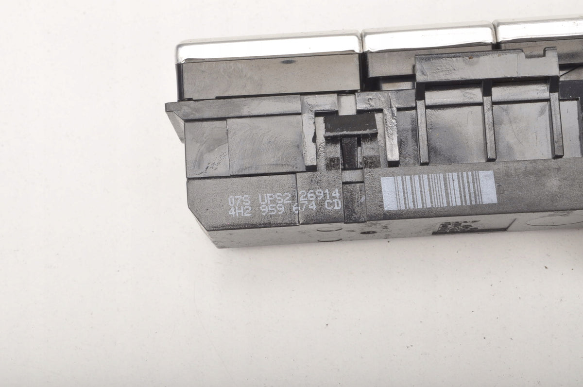 AUDI A8 D4 SWITCH PANEL 4H2959674CD