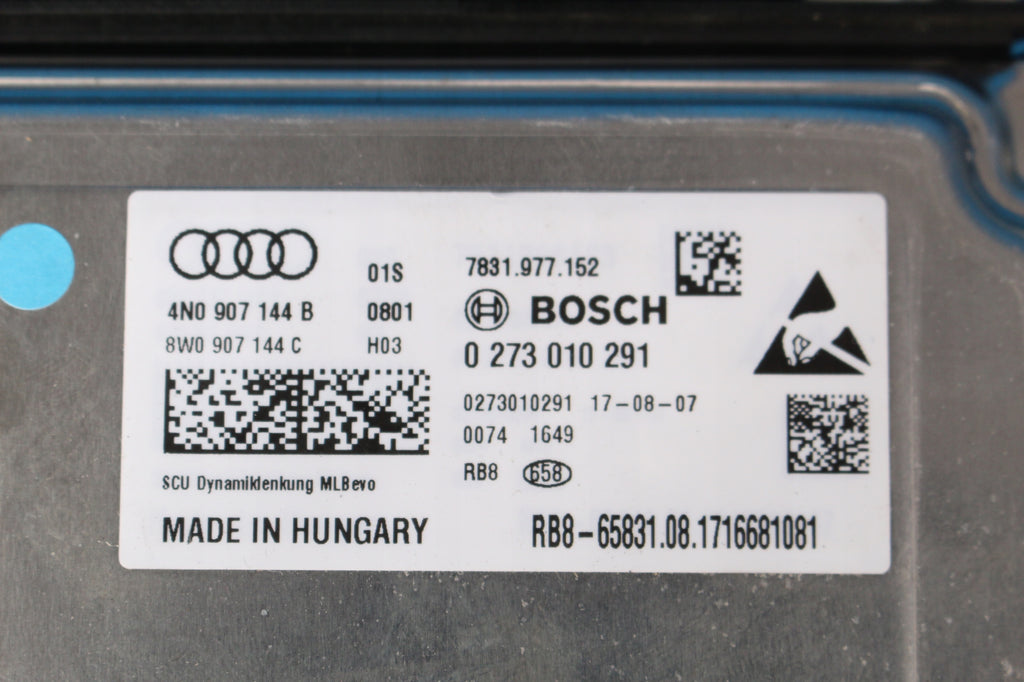 AUDI A8 D5 ACTIVE ASSIST MODULE EU 4N0907144B/C 2018R