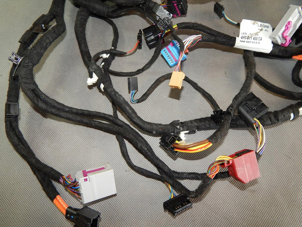 AUDI A8 L WIRING WIRING INSTALLATION 4H1071459CA