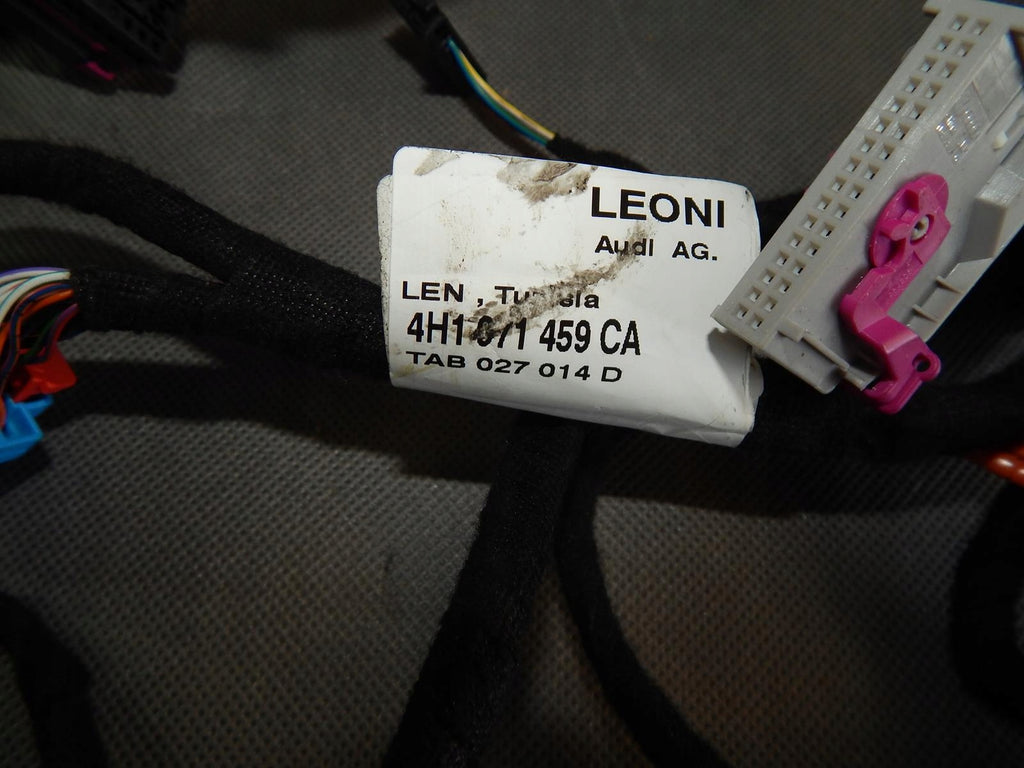 AUDI A8 L WIRING WIRING INSTALLATION 4H1071459CA