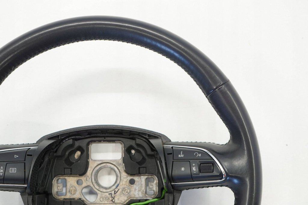 AUDI Q3 8U 13R STEERING WHEEL LEATHER BLACK MULTI 8U0419091T
