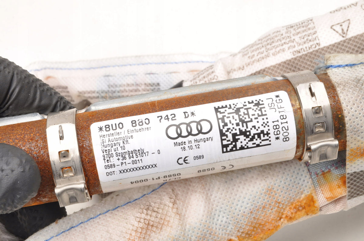 AUDI Q3 AND CURTAIN AIRBAG RIGHT 8U0880742D SUV